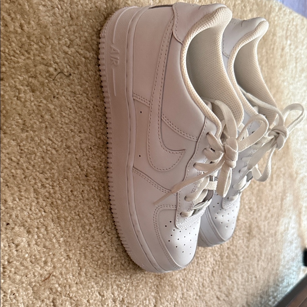 Nike Air Force 1 Low Top White Sneakers